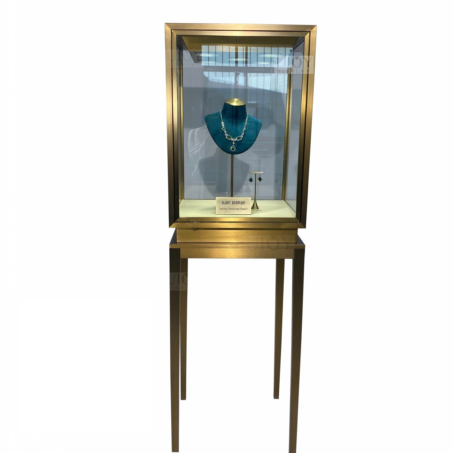 Jewelry Showcase Display Tower Wholesale UD011 (1) Jewelry Showcase Display Tower Wholesale UD011 (1)