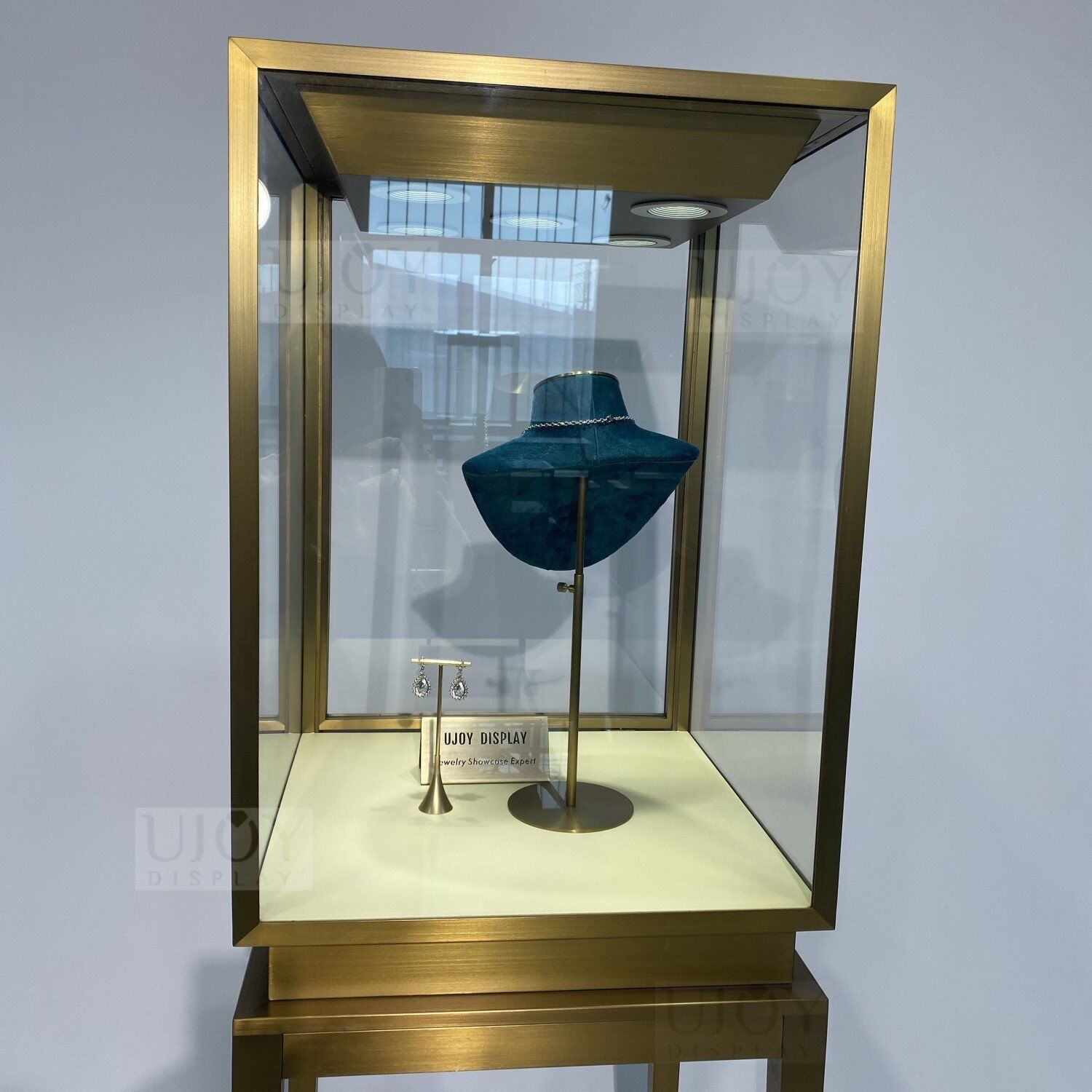 top part of Jewelry Showcase Display Tower Wholesale UD011 (4)