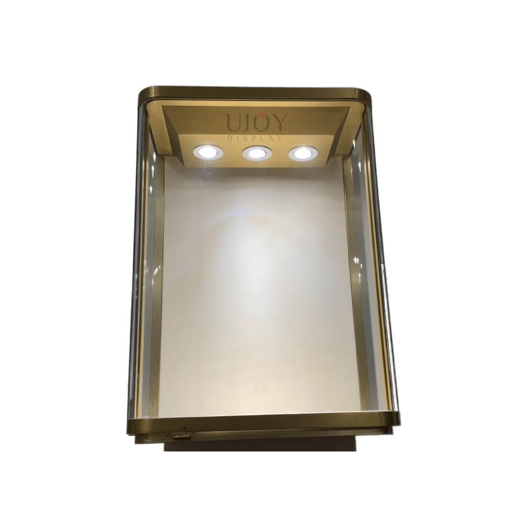 wall-mounted jewelry case with curved glass door from Ujoy Display UD019 wall-mounted jewelry case with curved glass door from Ujoy Display UD019